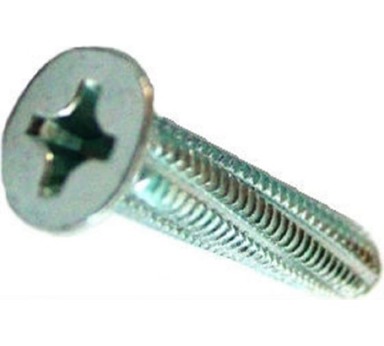 Изображение товара Резьбонарезающий винт ЦКИ DIN 7516D, М3x16, Ц, Ph1, 250 шт. 18162