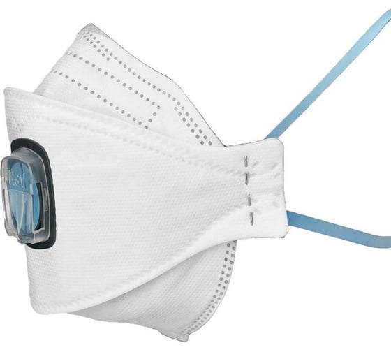 Изображение товара Фильтрующая полумаска ООО Комус phsv 3031 с клапаном, FFP3 до 50 пдк, 5 шт. 1614649