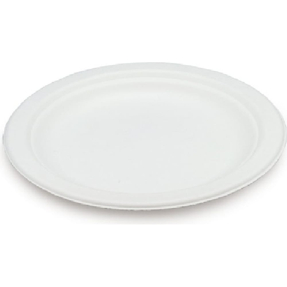 Одноразовая биоразлагаемая тарелка ООО Комус тарелка одноразовая для десерта 6 шт 170 мл юпласт юнаб2028