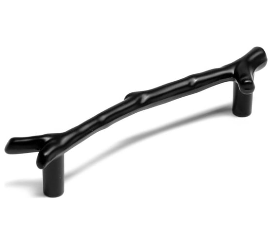 Изображение товара Ручка-скоба CAPPIO Ветка межцентровое расстояние 96 мм, цвет черный 7097219