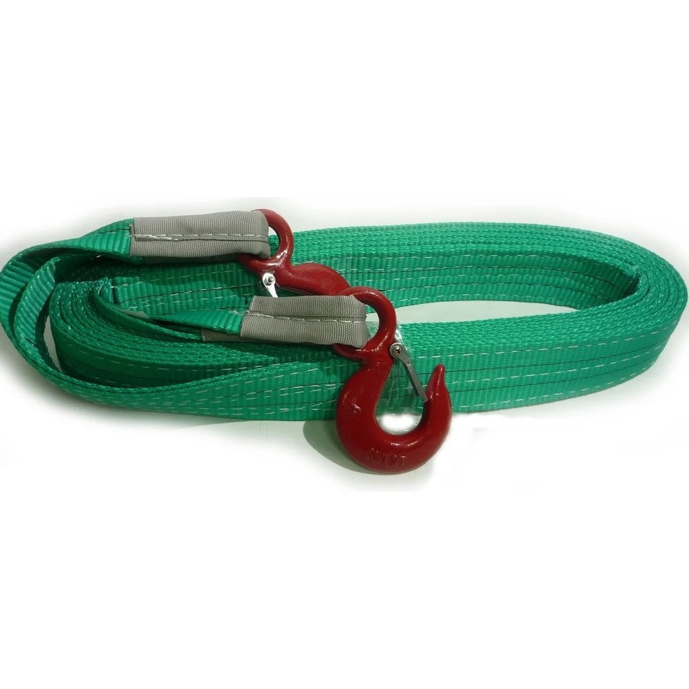 Изображение товара Текстильный ленточный буксир TOR БТЛ 8.5 т, 4 м, крюк-крюк