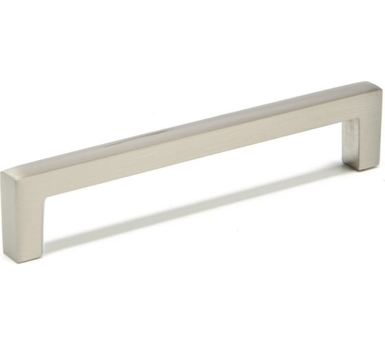 Изображение товара Ручка-скоба CAPPIO SQUARE нержавеющая сталь, межцентровое расстояние 128 мм, цвет серебро 7090573