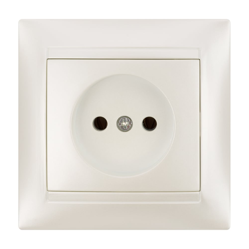 Розетка TDM ELECTRIC 2П 10А 250В перламутр "Лама" SQ1815-0822