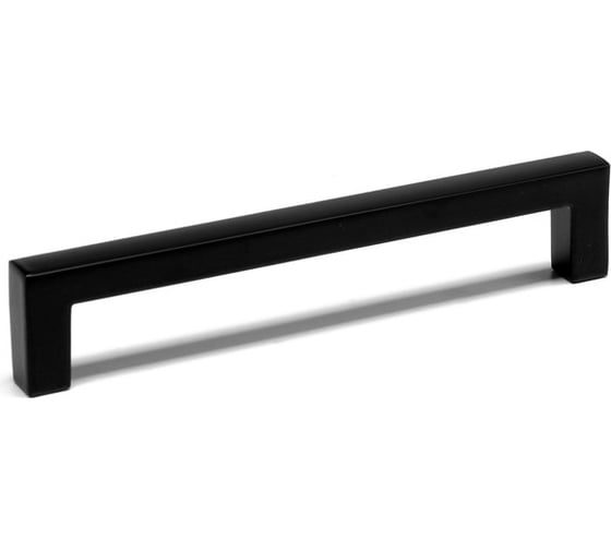 Изображение товара Ручка-скоба CAPPIO SQUARE алюминий, межцентровое расстояние 128 мм, цвет черный 7090570