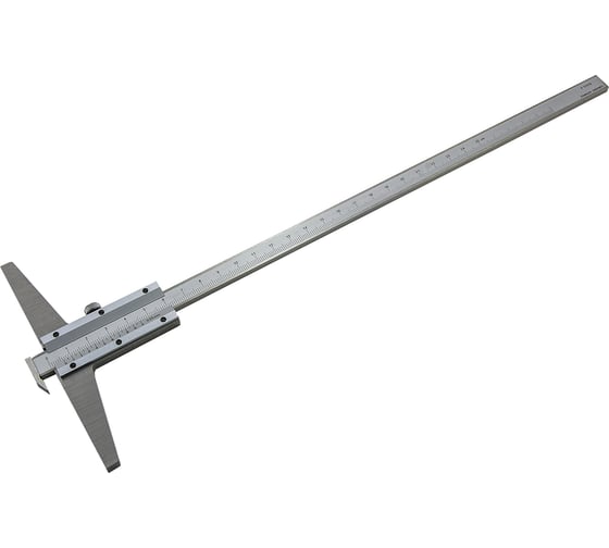 Изображение товара Штангенглубиномер КАЛИБРОН 162462 400 мм, 0.05 мм, КЛБ с толщиномером, 1 класс точности