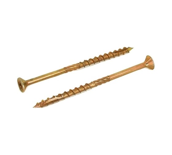 Изображение товара Конструкционный саморез ЦКИ потайной, 10x180, ЦЖ, TX 50 10 шт. 29463