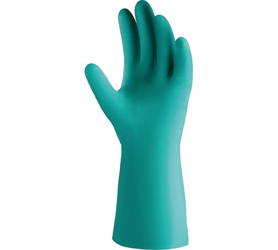 Изображение товара Нитриловые химостойкие перчатки Jeta Safety 80/50, с хлопковым напылением, 0.38 мм, р. 7/s JN711-07-S