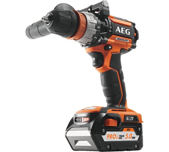 Изображение товара Бесщеточная аккумуляторная дрель-шуруповерт AEG BSB18CBLLI502C 4935459396