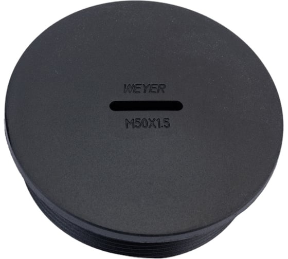 Изображение товара Заглушка отверстия DPK-M50B Weyer заглушка под плоскую отвертку, нар. M50x1.5 WE6800700
