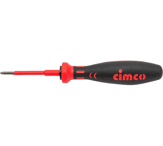 Изображение товара Изолированная крестовая отвертка PH0 CIMCO 11 7730