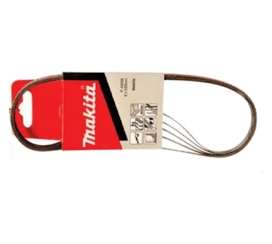 Изображение товара Шлифовальная лента (6х533 мм; K100) 5 шт. Makita P-43212