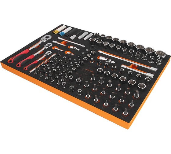 Изображение товара Набор инструмента универсальный JTC комплектация Mercedes Benz в ложементе 116 предметов, MB1116 977590