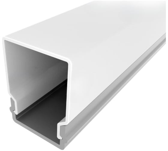 Изображение товара Комплект алюминиевого профиля LEDCRAFT с экраном и заглушками LC-LP0616M1716-1 1638000002