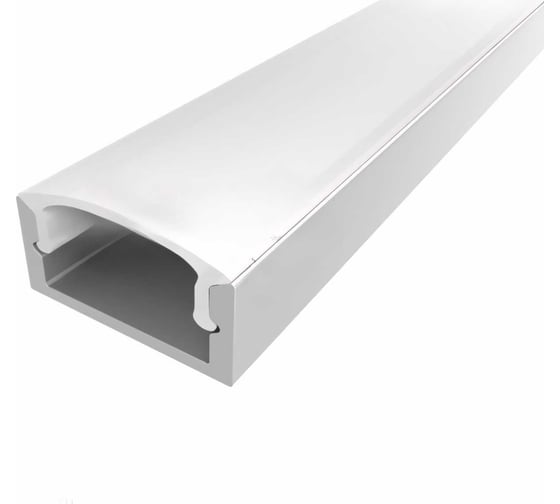 Изображение товара Комплект алюминиевого профиля LEDCRAFT с экраном и заглушками LC-LP0716M16-1 1638000003