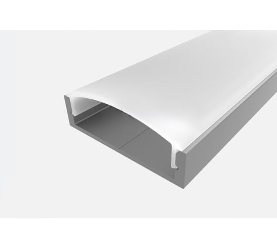 Изображение товара Комплект алюминиевого профиля LEDCRAFT с экраном и заглушками LC-LP0728M28-1 1638000058