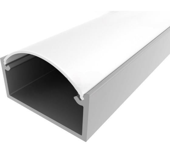 Изображение товара Комплект алюминиевого профиля LEDCRAFT с экраном и заглушками LC-LP1022M20-1 1638000111
