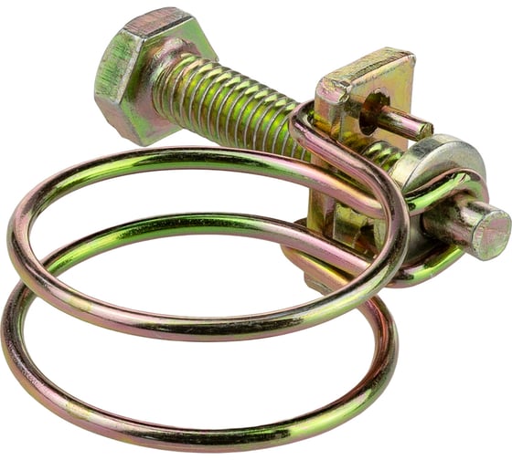 Изображение товара Проволочный спиральный хомут MasterProf оцинкованный, 1", 26 мм, 5 шт. ИС.140667.5