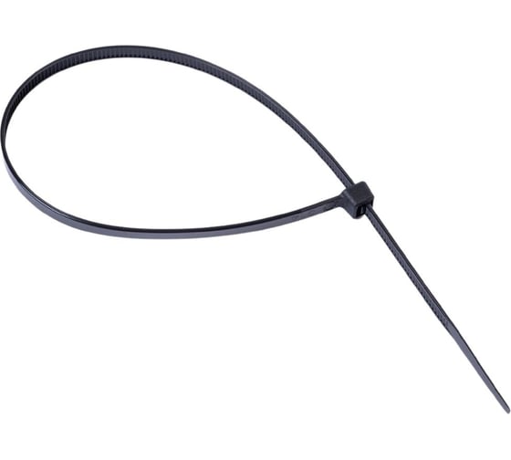 Изображение товара Нейлоновый хомут AUTOPROFI 4.8х300 мм, рабочая температура от -40 С до +85 С, черный, 100 шт. XM-48/300