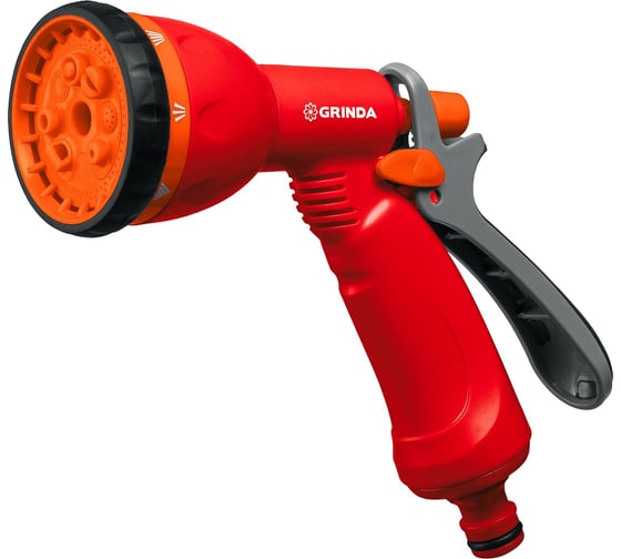 Изображение товара Поливочный пистолет Grinda P-8, 8 режимов 8-427370_z02