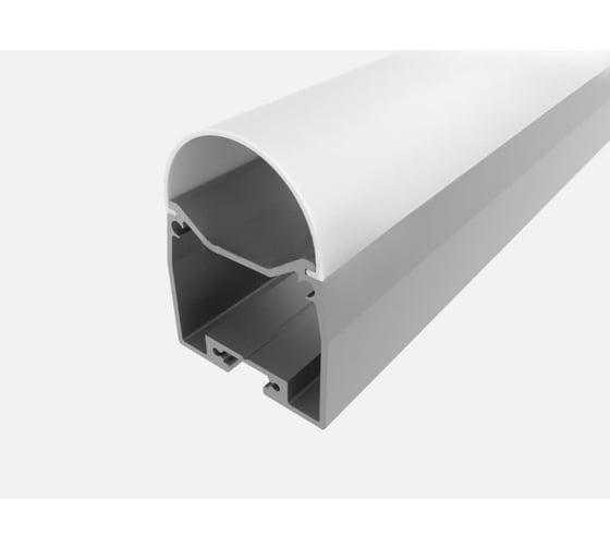 Изображение товара Комплект алюминиевого профиля LEDCRAFT с экраном и заглушками LC-LP2528RM1-1 1638000159