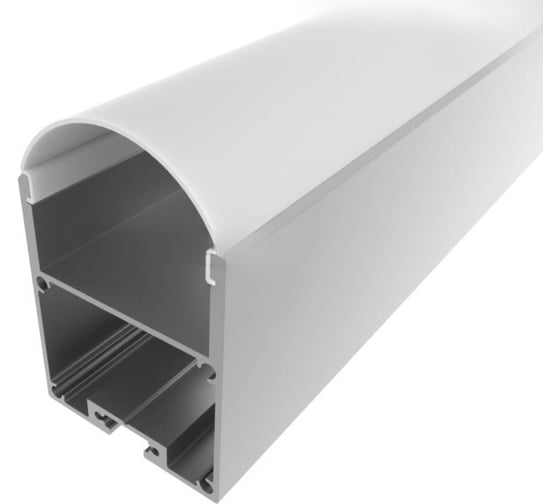 Изображение товара Комплект алюминиевого профиля LEDCRAFT с экраном и заглушками LC-LP4034M36R-1 1638000082