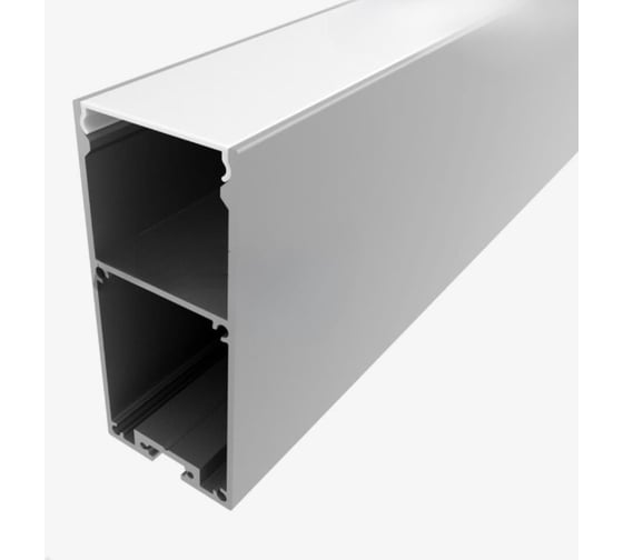 Изображение товара Комплект алюминиевого профиля LEDCRAFT с экраном и заглушками LC-LP6730M30-1 1638000145