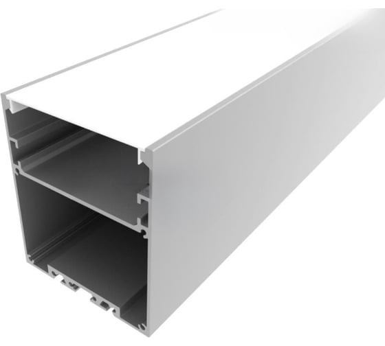 Изображение товара Комплект алюминиевого профиля LEDCRAFT с экраном и заглушками LC-LP7060M55-1 1638000125