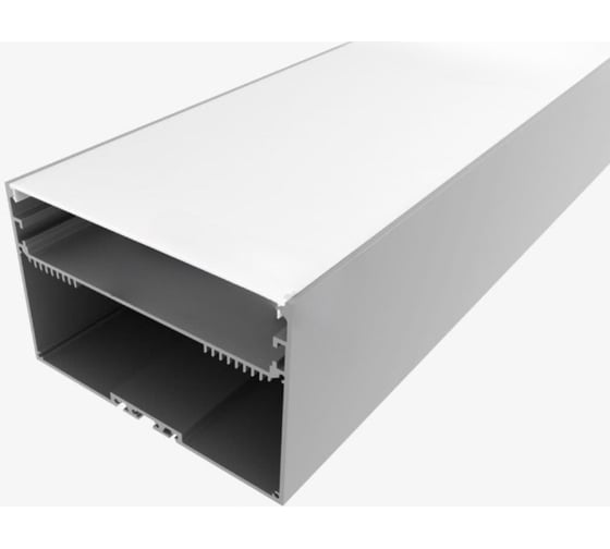 Изображение товара Комплект алюминиевого профиля LEDCRAFT с экраном и заглушками LC-LP76120M115-1 1638000150