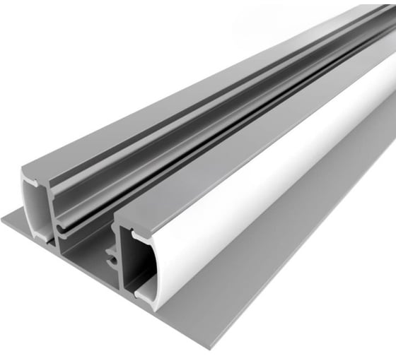 Изображение товара Комплект алюминиевого профиля LEDCRAFT с экраном и заглушками LC-LPN4916M16-1 1638000089