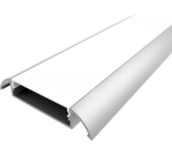 Изображение товара Комплект алюминиевого профиля LEDCRAFT с экраном и заглушками LC-LPP1053M34-1 1638000090