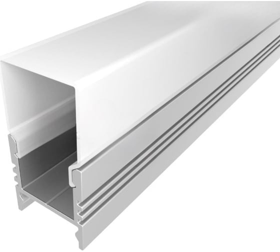 Изображение товара Комплект алюминиевого профиля LEDCRAFT с экраном и заглушками LC-LPS1716M1716-1 1638000020