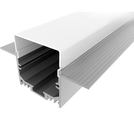 Изображение товара Комплект алюминиевого профиля LEDCRAFT с экраном и заглушками LC-LPSH2564M36-1 1638000134