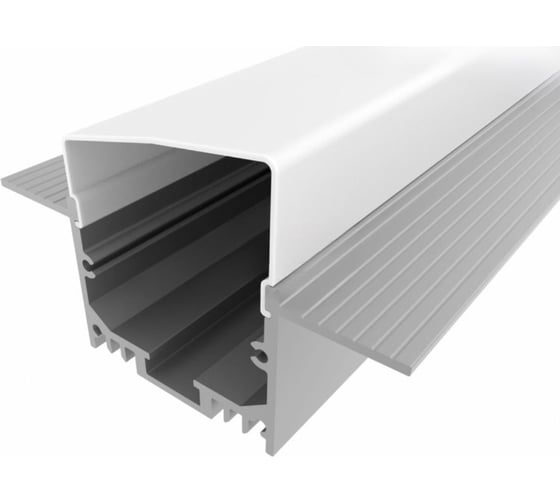 Изображение товара Комплект алюминиевого профиля LEDCRAFT с экраном и заглушками LC-LPSH2564M36T-1 1638000135
