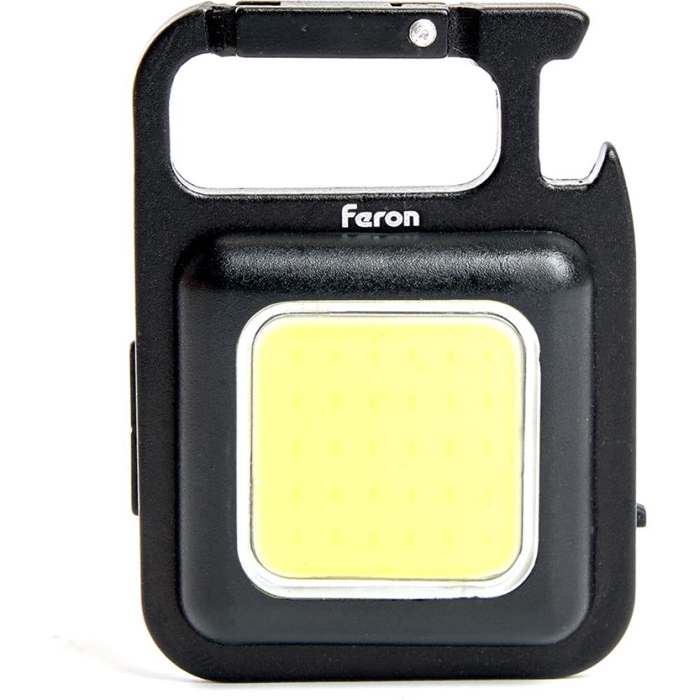 Универсальный аккумуляторный фонарь FERON проектор брелок маша и медведь свет красный