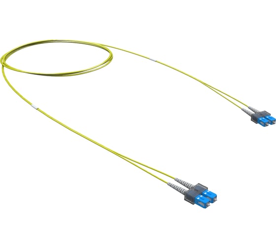 Изображение товара Оптический коммутационный шнур DKC duplex sc/upc-sc/upc, 9/125 (os2), 3 м RNPC9DCUCU3