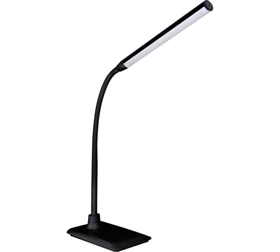 Изображение товара Настольный светильник, чёрный, LED, 6Вт, 230В, сенсорное включение, 4 уровня яркости, 4000К Camelion KD-792 C02 12489