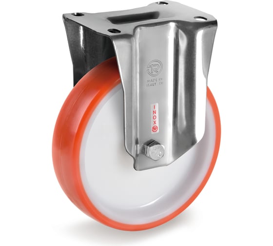 Изображение товара Колесо с нержавеющей стационарной опорой (150 мм; 220 кг; INOX) Tellure rota 605104