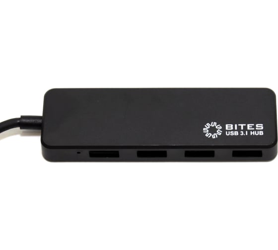 Изображение товара Концентратор 5Bites 4хusb3.0 / type-c plug / black HB34C-311BK