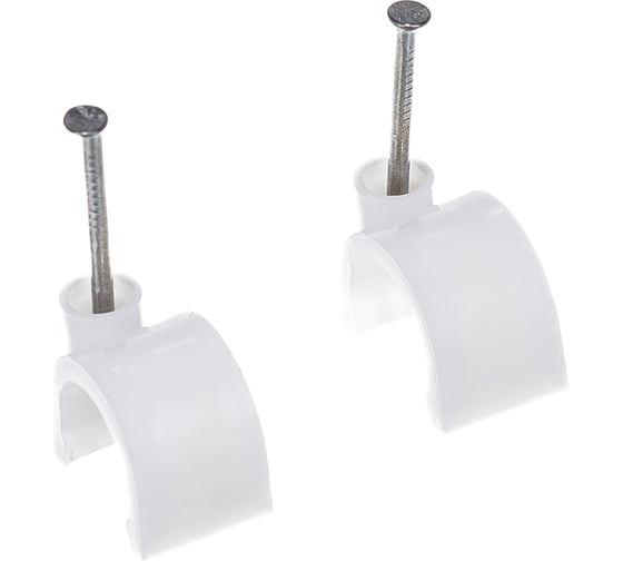 Изображение товара Скоба для кабеля, круглая А 9мм, 50шт - пакет Tech-Krep/Zitar 103650