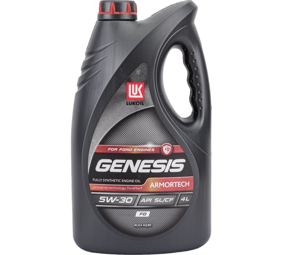 Изображение товара Моторное масло Лукойл GENESIS ARMORTECH FD 5W-30, 4 л 3149878