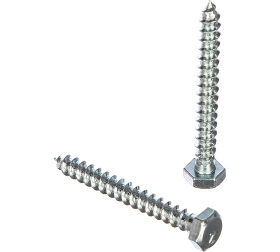 Изображение товара Сантехнический болт DIN 571 оцинкованный 6х50, 40шт - коробка Tech-Krep 126547