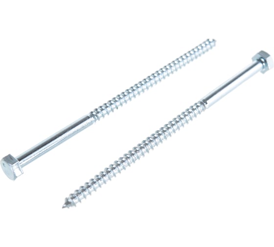 Изображение товара Сантехнический болт DIN 571 оцинкованный 6х120, 30шт - коробка Tech-Krep 126553