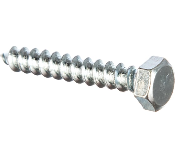 Изображение товара Сантехнический болт DIN 571, оцинкованный, 8x50 мм, 25 шт. в коробке с окном Zitar 126554