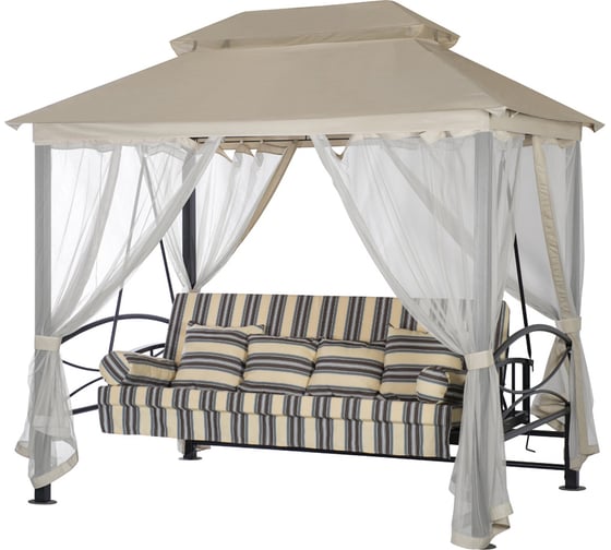 Изображение товара Беседка-качели Удачная Мебель Амаре бежевые A31BL.006