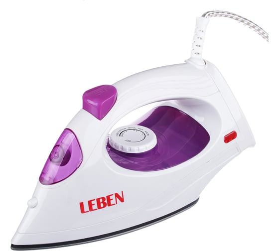 Изображение товара Утюг LEBEN с разбрызгивателем 1600 Вт подошва тефлон 249-002