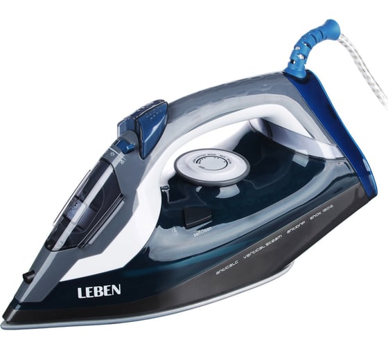 Изображение товара Утюг LEBEN с отпаривателем 2400 Вт, подошва керамика 249-035
