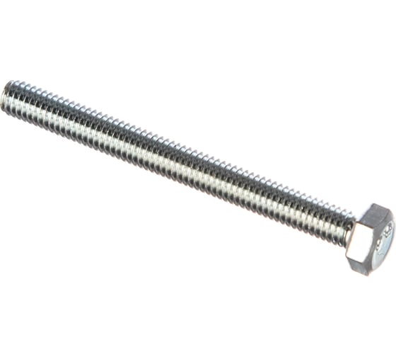 Изображение товара Болт DIN 933 с шестигранной головкой, оцинкованный М5х50, 50шт - коробка Tech-Krep 105199