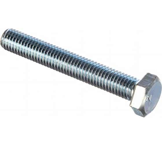 Изображение товара Болт DIN 933 с шестигранной головкой, оцинкованный М12х80, 10шт - коробка Tech-Krep 126531
