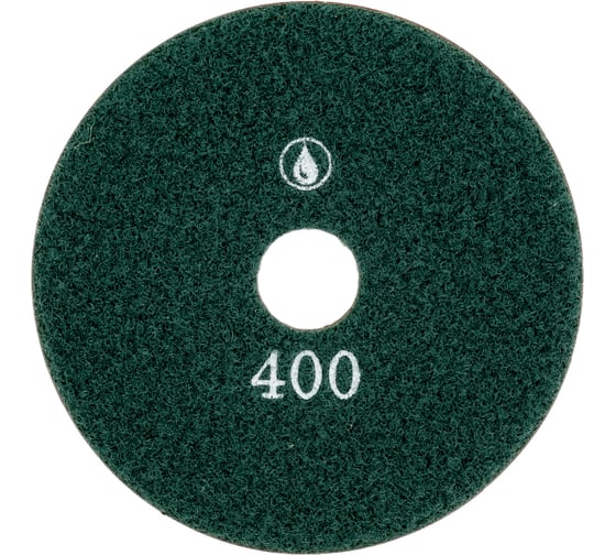 Изображение товара Диск алмазный гибкий шлифовальный (100 мм; 400 mesh) для работы с подачей воды MESSER DIY 04.100.400