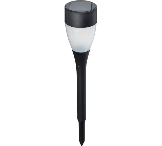 Изображение товара Садовый фонарь на солнечной батарее INBLOOM, 4.5x25.5см, 1x1 1.2V 2/3ААА 100mAh, 1LED*белый, пластик 185-033